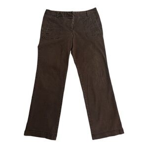 LOFT Chocolate Stretch Pants